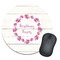 Farm House Round Mouse Pad