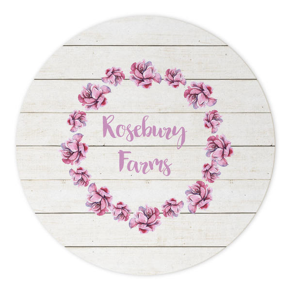 Farm House Round Paper Coaster - Approval