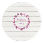 Farm House Round Stone Trivet (Personalized)