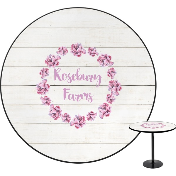 Custom Farm House Round Table - 30" (Personalized)