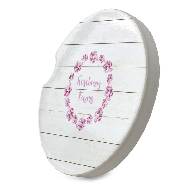 Farm House Sandstone Car Coaster - STANDING ANGLE