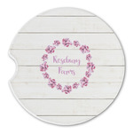 Farm House Sandstone Car Coaster - Single (Personalized)