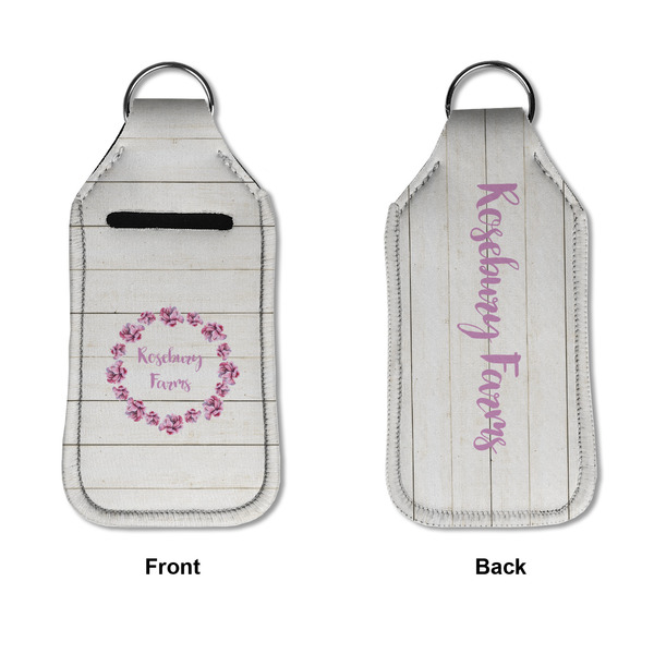 Farm House Sanitizer Holder Keychain - Large APPROVAL (Flat)