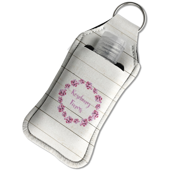 Farm House Sanitizer Holder Keychain - Large in Case
