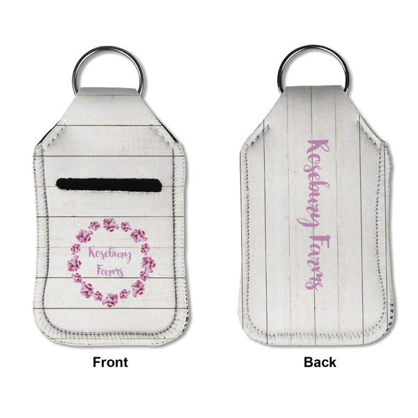 Farm House Sanitizer Holder Keychain - Small APPROVAL (Flat)