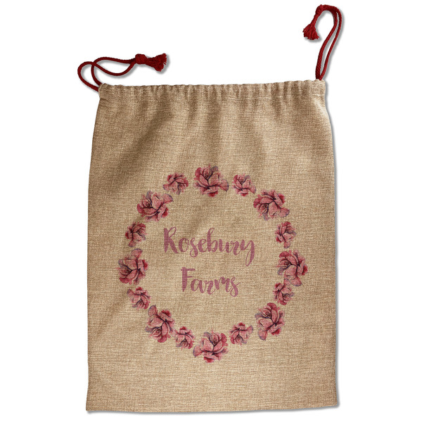 Farm House Santa Bag - Front