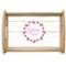 Farm House Natural Wooden Tray - Small (Personalized)