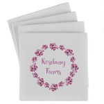 Farm House Absorbent Stone Coasters - Set of 4 (Personalized)