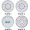 Farm House Set of Lunch / Dinner Plates (Approval)