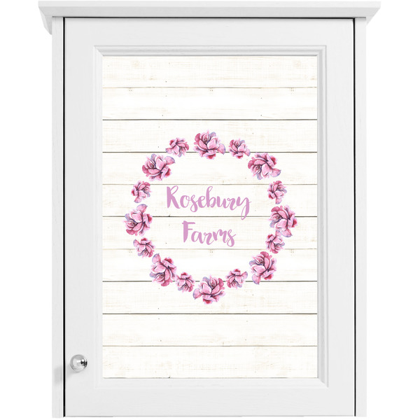 Farm House Single White Cabinet Decal