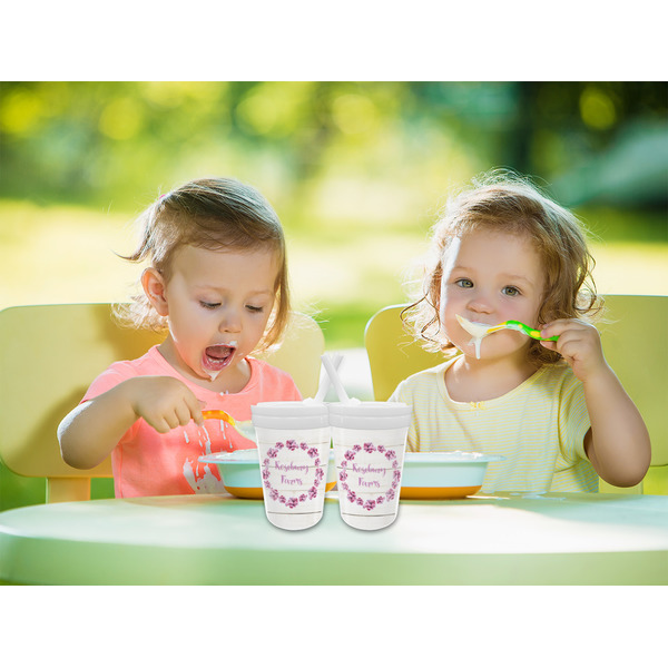 Farm House Sippy Cups w/Straw - LIFESTYLE