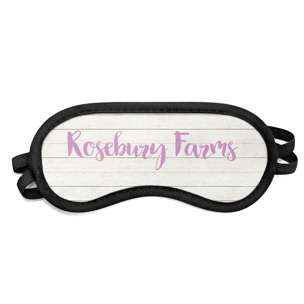 Custom Farm House Sleeping Eye Mask - Small (Personalized)