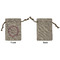 Farm House Small Burlap Gift Bag - Front Approval