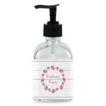 Farm House Glass Soap & Lotion Bottle - Single Bottle (Personalized)