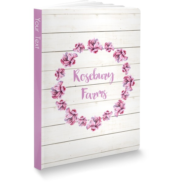 Custom Farm House Softbound Notebook - 5.75" x 8" (Personalized)