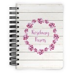 Farm House Spiral Notebook - 5x7 w/ Name or Text