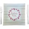 Farm House Glass Square Lunch / Dinner Plate 9.5" (Personalized)