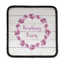 Farm House Iron On Square Patch w/ Name or Text