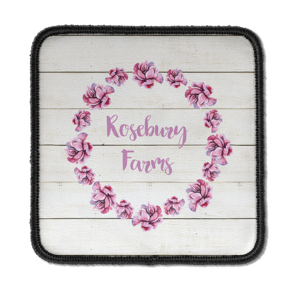 Custom Farm House Iron On Square Patch w/ Name or Text