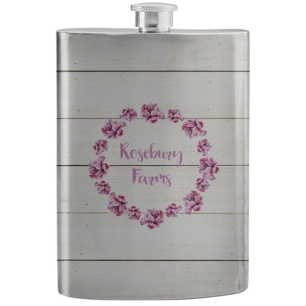 Custom Farm House Stainless Steel Flask (Personalized)