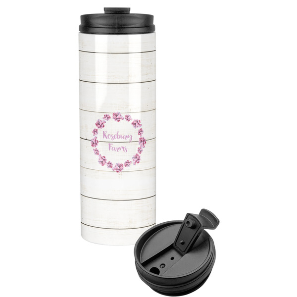 Custom Farm House Stainless Steel Skinny Tumbler (Personalized)