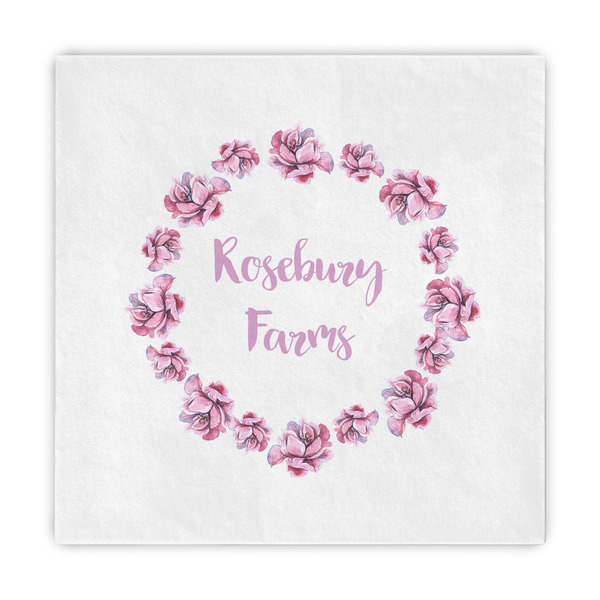 Custom Farm House Decorative Paper Napkins (Personalized)
