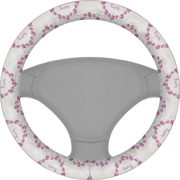 Custom Farm House Steering Wheel Cover (Personalized)