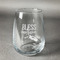 Farm House Stemless Wine Glass - Front/Approval