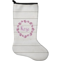 Farm House Holiday Stocking - Single-Sided - Neoprene (Personalized)