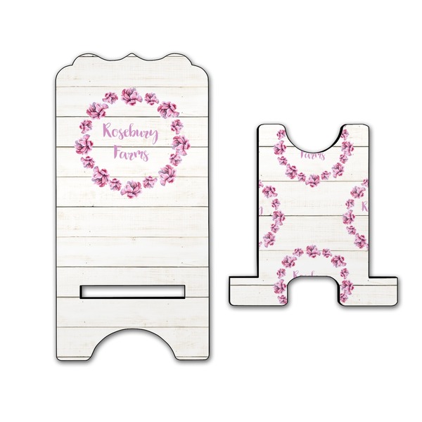 Farm House Stylized Phone Stand - Front & Back - Large