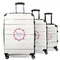 Farm House 3 Piece Luggage Set - 20" Carry On, 24" Medium Checked, 28" Large Checked (Personalized)
