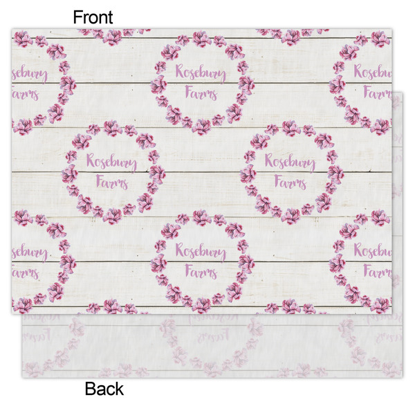 Farm House Tissue Paper - Lightweight - Medium - Front & Back