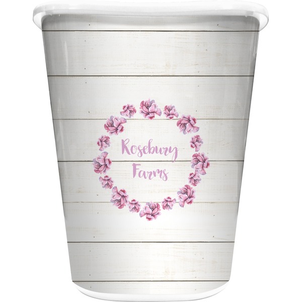 Custom Farm House Waste Basket (Personalized)