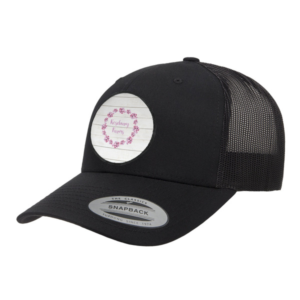 Custom Farm House Trucker Hat - Black (Personalized)