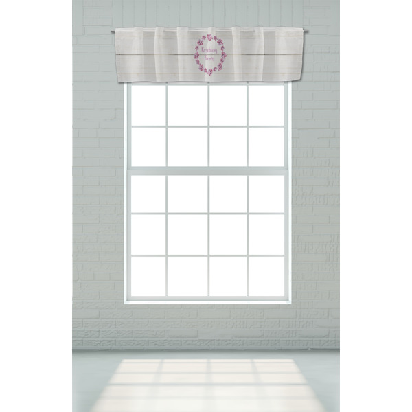 Farm House Valance - On window