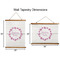 Farm House Wall Hanging Tapestries - Parent/Sizing