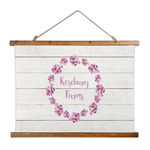 Farm House Wall Hanging Tapestry - Wide (Personalized)