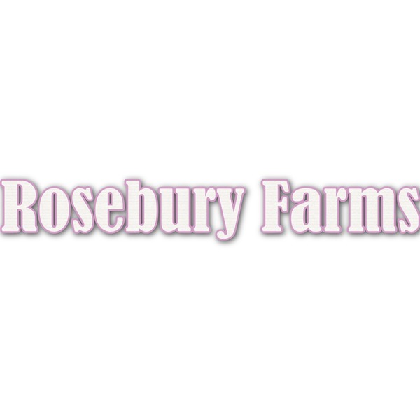 Custom Farm House Name/Text Decal - Medium (Personalized)