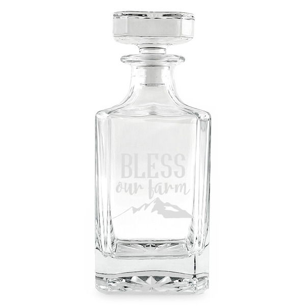 Farm House Whiskey Decanter - 26oz Square - APPROVAL