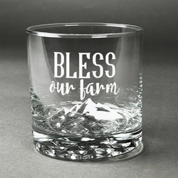 Farm House Whiskey Glass - Engraved