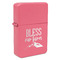 Farm House Windproof Lighter - Pink - Single Sided