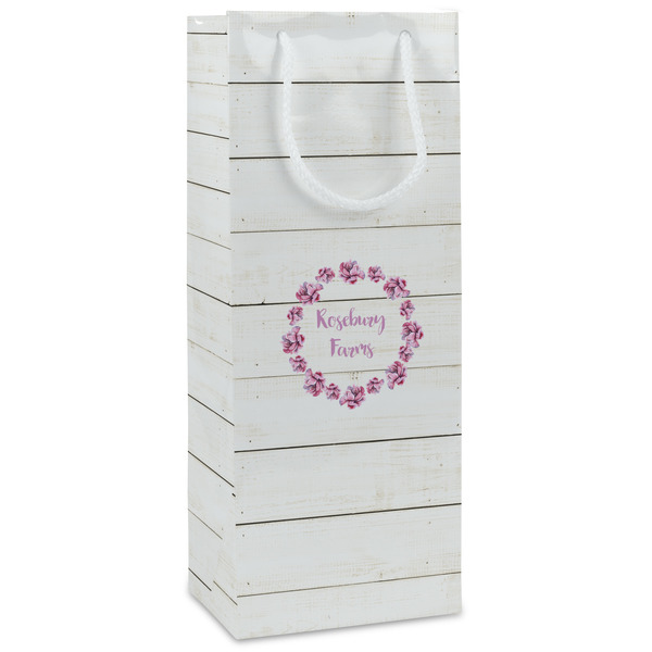Custom Farm House Wine Gift Bags (Personalized)