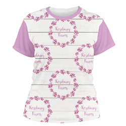 Farm House Women's Crew T-Shirt (Personalized)