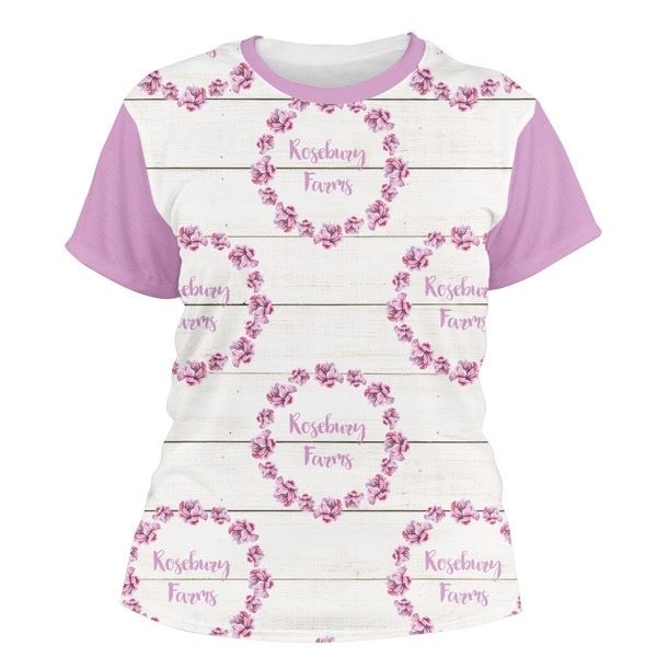 Custom Farm House Women's Crew T-Shirt - 2X Large (Personalized)