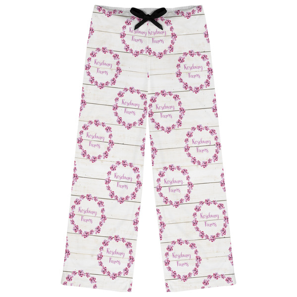 Custom Farm House Womens Pajama Pants - XL (Personalized)
