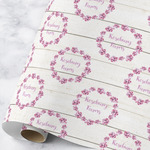 Farm House Wrapping Paper Roll - Large - Matte (Personalized)