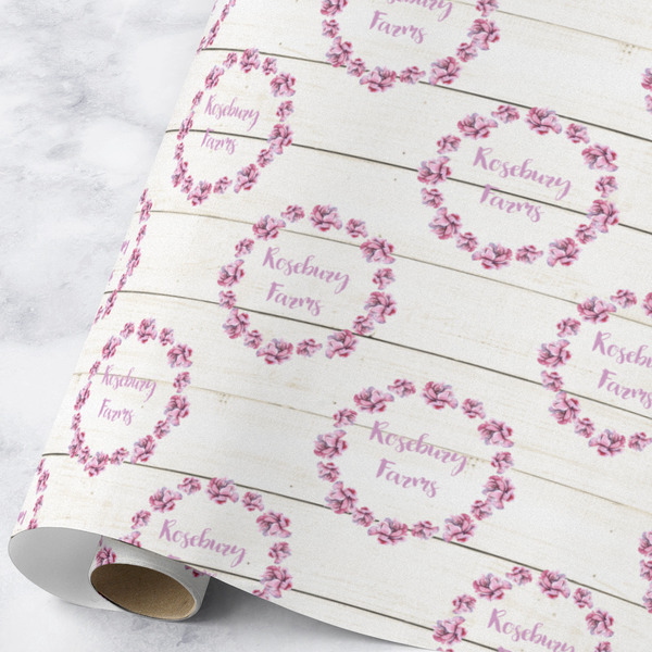 Custom Farm House Wrapping Paper Roll - Large - Matte (Personalized)