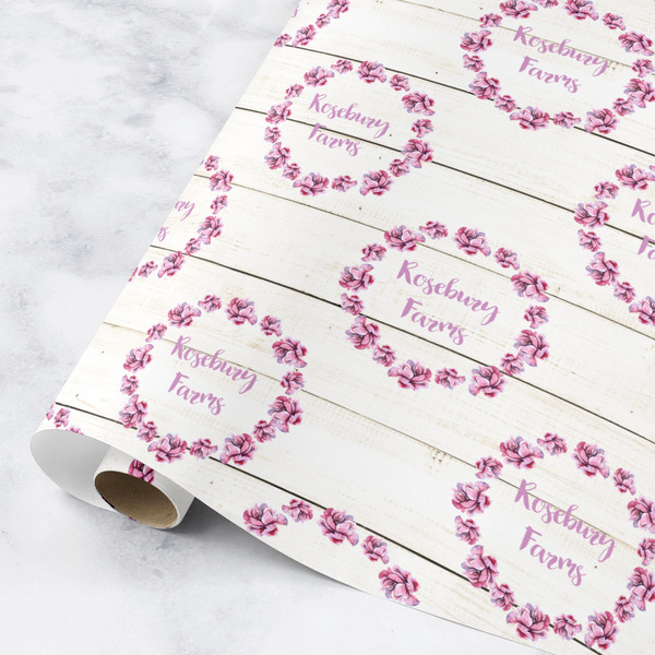 Custom Farm House Wrapping Paper Roll - Medium (Personalized)