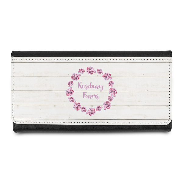 Custom Farm House Leatherette Ladies Wallet (Personalized)