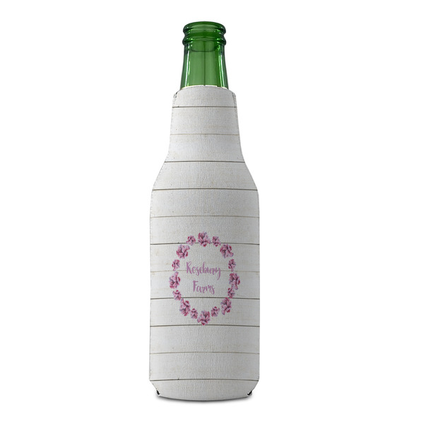 Farm House Zipper Bottle Cooler - FRONT (bottle)
